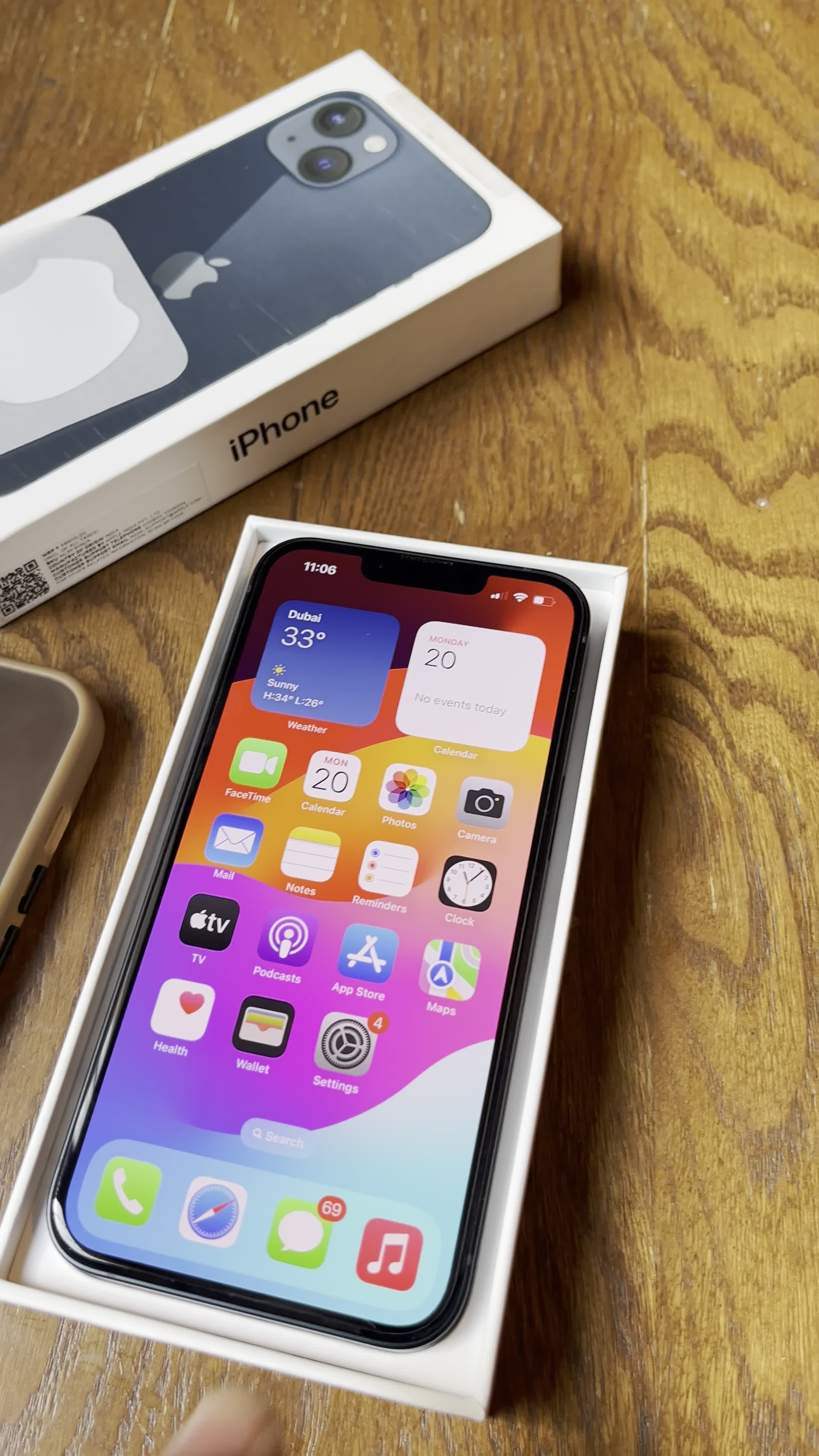 آیفون ۱۳ نرمال باطری ۱۰۰ آکبند آنباکس|موبایل|تهران, جردن|دیوار