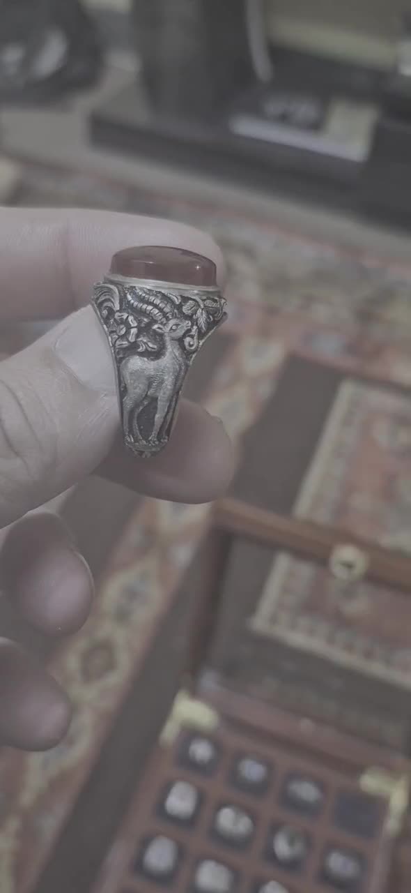 انگشتر عقیق یمنی|جواهرات|شاهینشهر, پارک بانک استان|دیوار