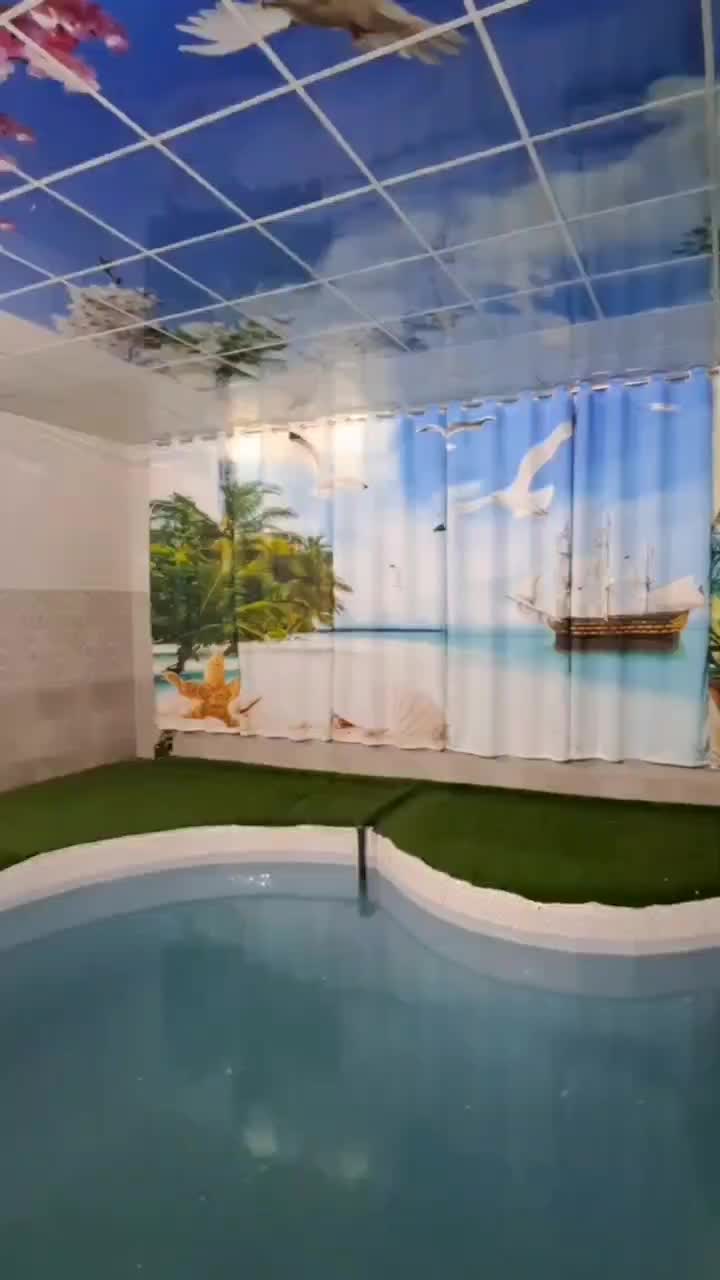 پرده هازان نازنین جهت سالن زیبایی زنانه|پرده، رانر، رومیزی|مشهد, آزادشهر|دیوار