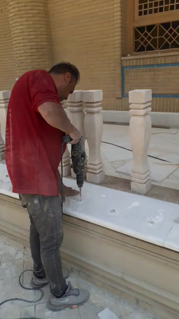 نصاب نرده سنگی در تهران و حومه|خدمات پیشه و مهارت|ری, علایین|دیوار