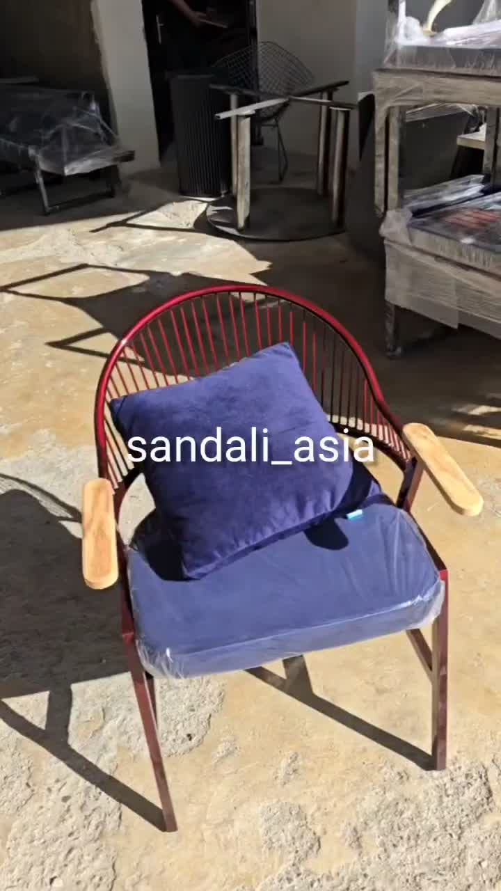صندلی کافی شاپ فست فود روف گاردن دسته دار راحتی|میز و صندلی غذاخوری|تهران, جوانمردان (اندیشه)|دیوار