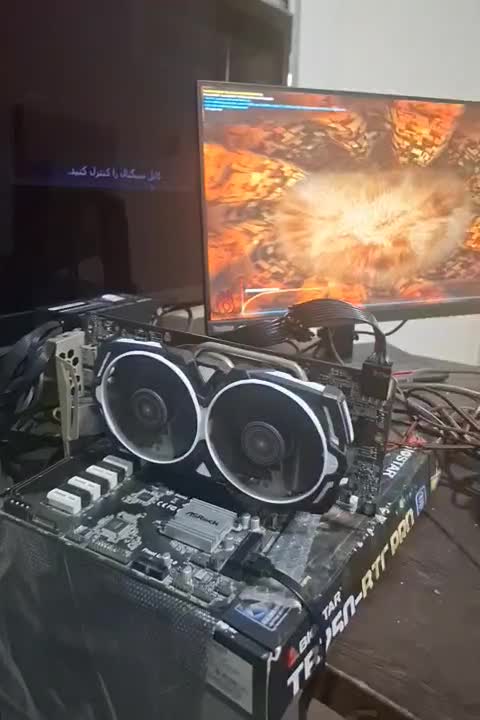 کارت گرافیک rx 580 msi armor  فول پورت|قطعات و لوازم جانبی رایانه|تهران, سلسبیل شمالی|دیوار