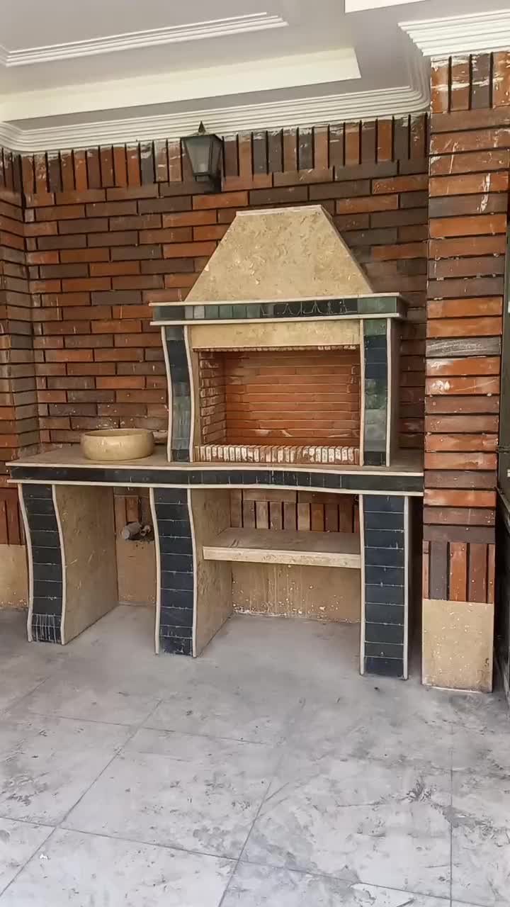 نرده سنگی .شومینه .باربیکیو. آبنما|خدمات پیشه و مهارت|کرمان, |دیوار