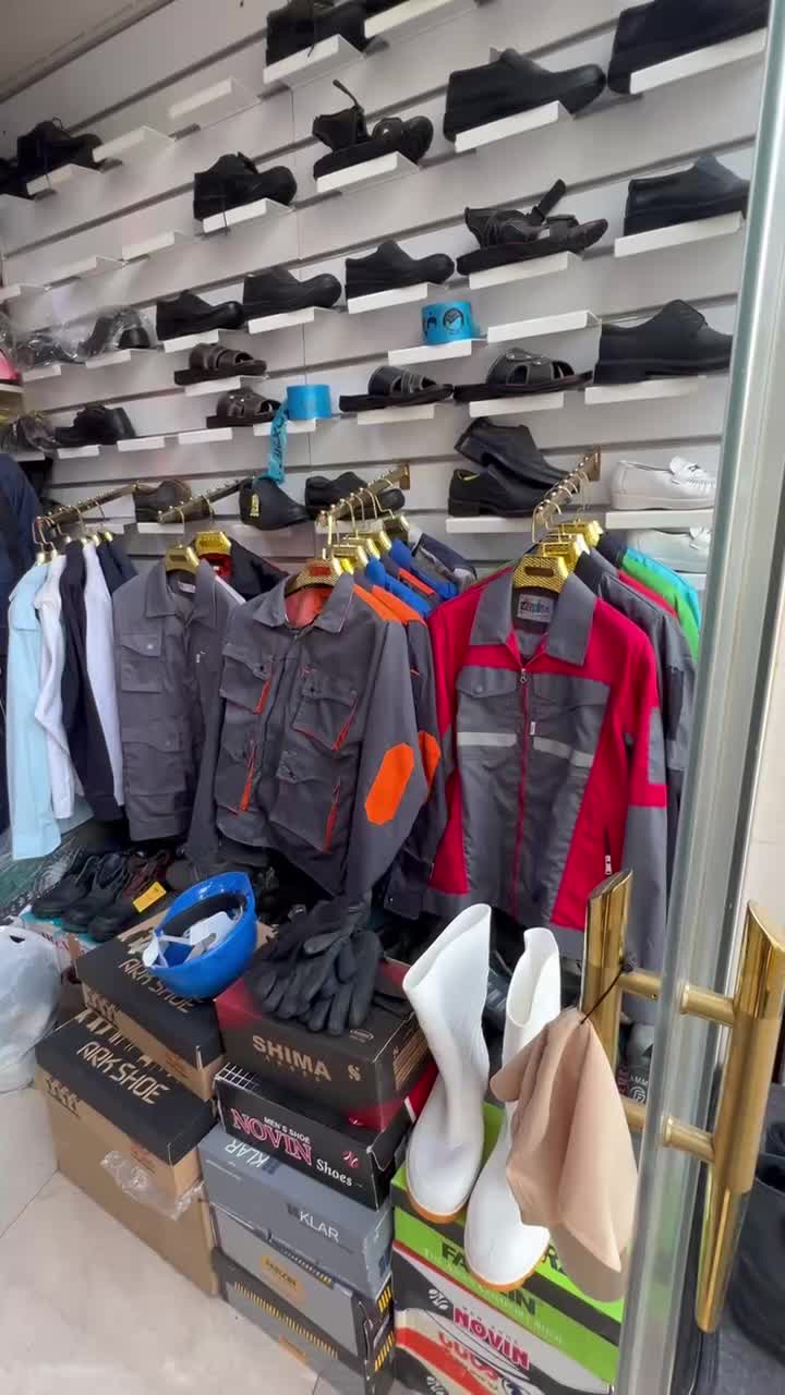 فروش لباس کار (لباسکار) تیشرت کفش ایمنی دستکش کلاه|لباس|اراک, |دیوار