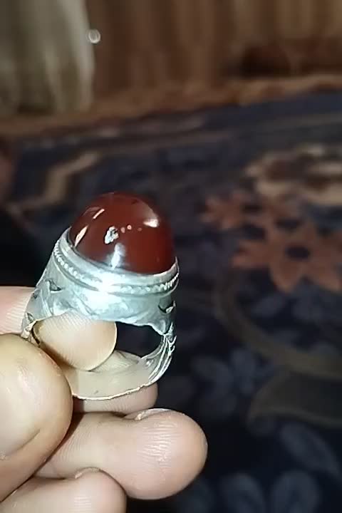 انگشتر.عقیق.اصل|جواهرات|نرماشیر, |دیوار