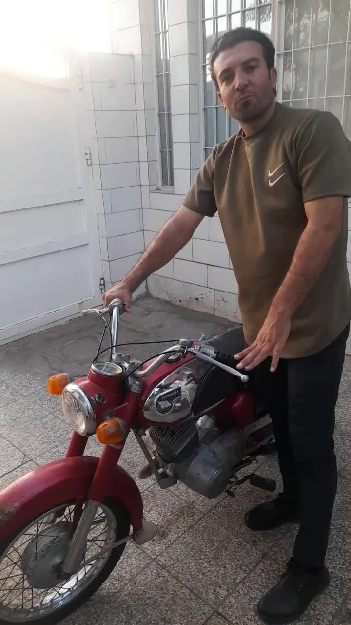 کاوازاکی ۱۲۵ زیر خاکی تک استارت روشن|موتورسیکلت|زرند, |دیوار