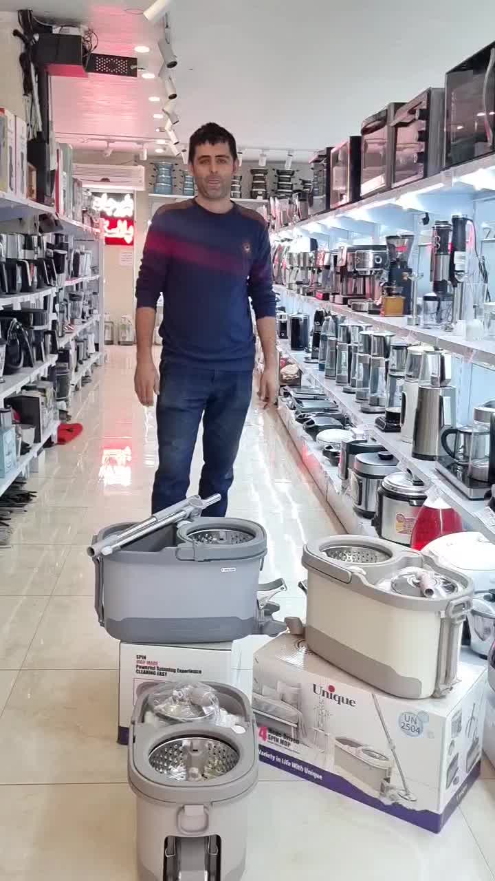 سطل وتی چرخشی یونیک کد ۲۵۰۴|لوازم نظافت|کرج, دولتآباد|دیوار