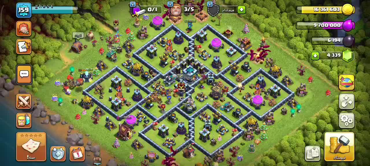 کلش(تاون ۱۳ مکس)|کنسول، بازی ویدئویی و آنلاین|رومشکان, |دیوار