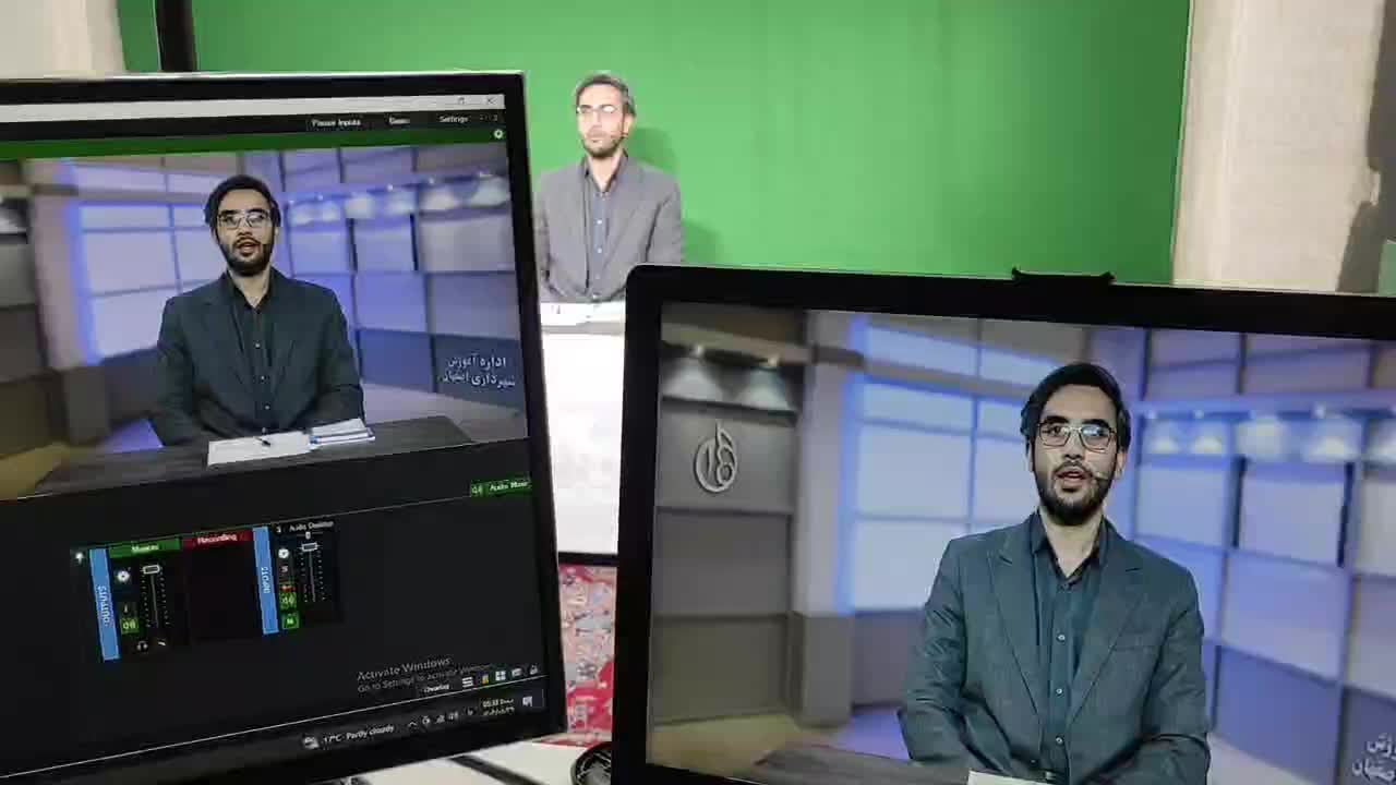 استودیو کروماکی و پرده سبز تولید محتوای آموزشی|خدمات پذیرایی، مراسم|اصفهان, شهشهان|دیوار