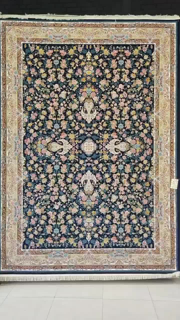 فرش۶متری/تراکم ۳۶۰۰/تمام نخ اصل/برند معتبر/کاشان|فرش|بیجار, |دیوار