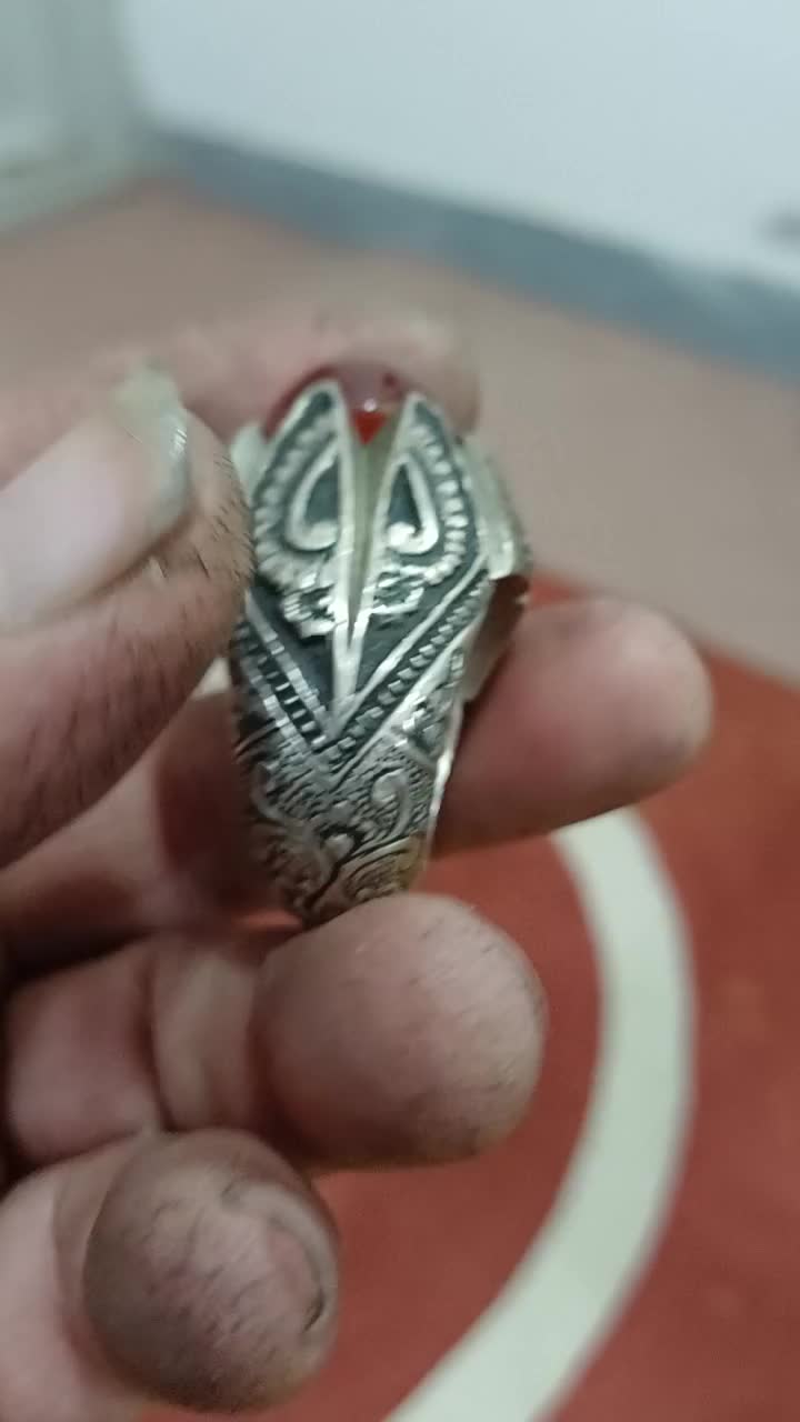 انگشتر عقیق یمنی|جواهرات|گنبد کاووس, |دیوار