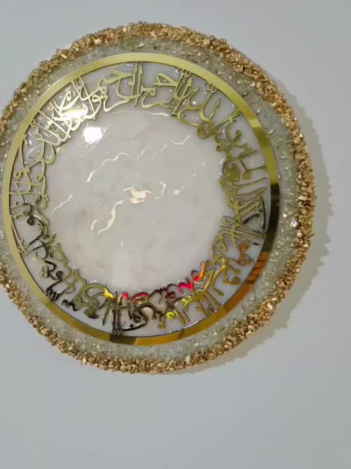 فروش و قبول سفارش کارهای رزینی|ساعت دیواری و تزئینی|بابلسر, |دیوار