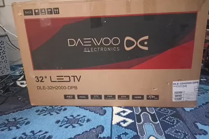 تلویزیون دوو 32 اینچ  DLE-32H2000 DPB|تلویزیون و پروژکتور|شیراز, حجت آباد|دیوار