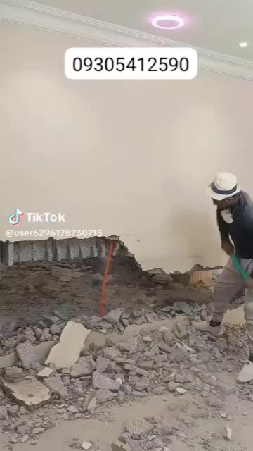 کنده کاری وتخریب کاری تضمینی باابزارکامل بنایی|خدمات پیشه و مهارت|بندرعباس, |دیوار
