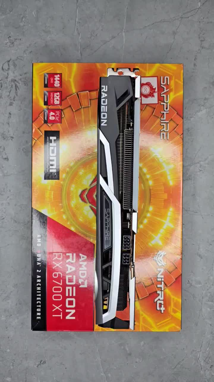 کارت گرافیک RX 6700XT NITRO + SAPPHIRE 12G|قطعات و لوازم جانبی رایانه|فردیس, فردیس|دیوار