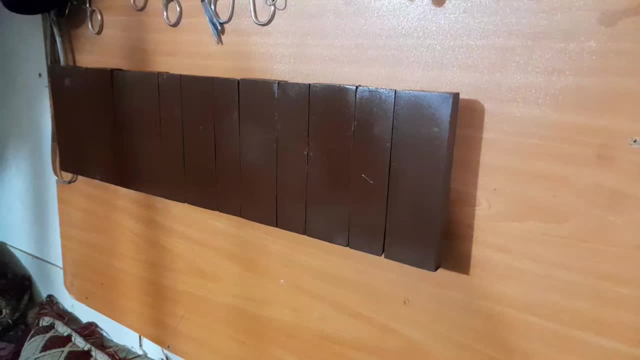 جالباسی چوبی دیواری جمع شو|بندرخت و رخت‌آویز|مشهد, صیاد شیرازی|دیوار
