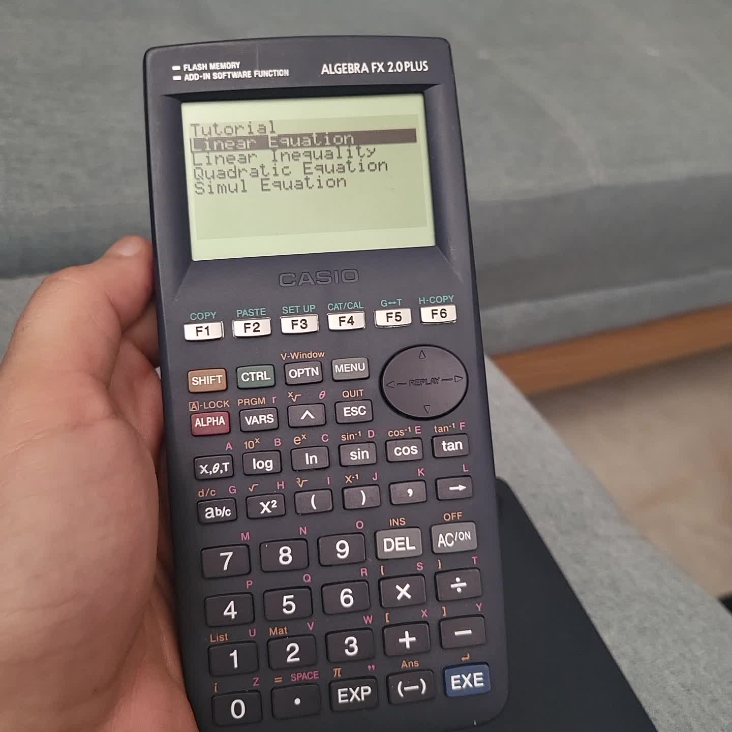ماشین حساب Casio algebra fx 2.0plus|لوازم التحریر|تهران, ارم|دیوار