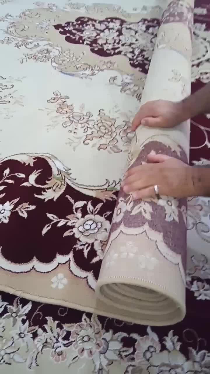 ۱تخته فرش ۷۰۰شانه فقط یکبارشسته شده نونو|فرش|دزفول, |دیوار