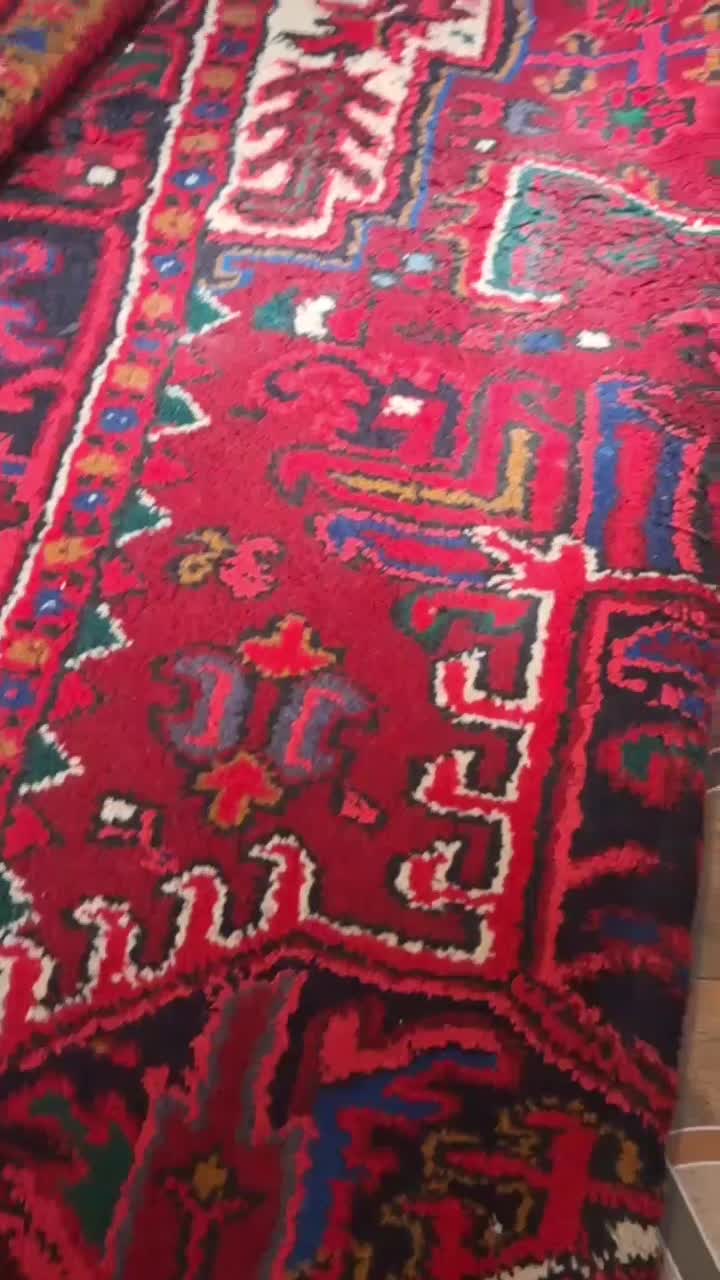 فروش فرش ۹متری دستبافت|فرش|هشترود, |دیوار