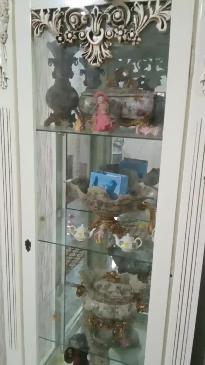 بوفه به همراه محتویات داخل بوفه|بوفه، ویترین، کنسول|دشتابی, |دیوار