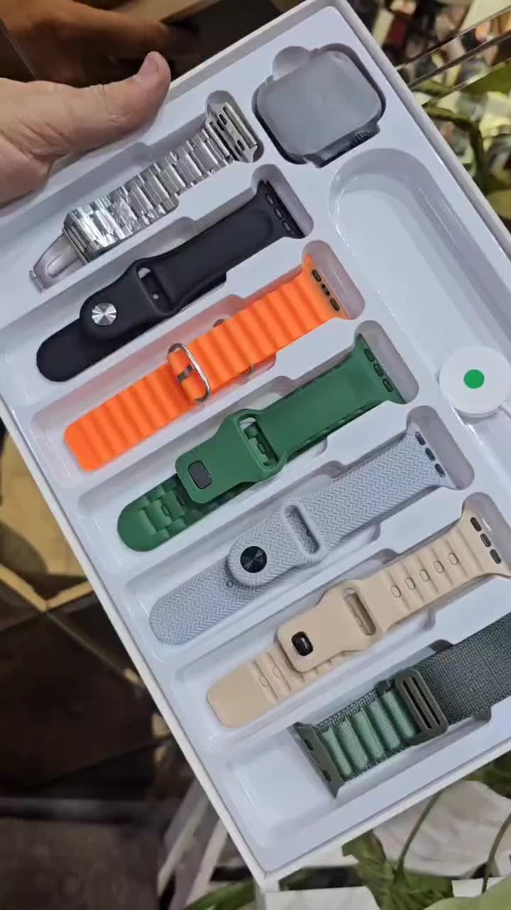 ساعت اپل واچ،با ۷بند فلزی و سیلیکون|لوازم جانبی موبایل و تبلت|تبریز, |دیوار