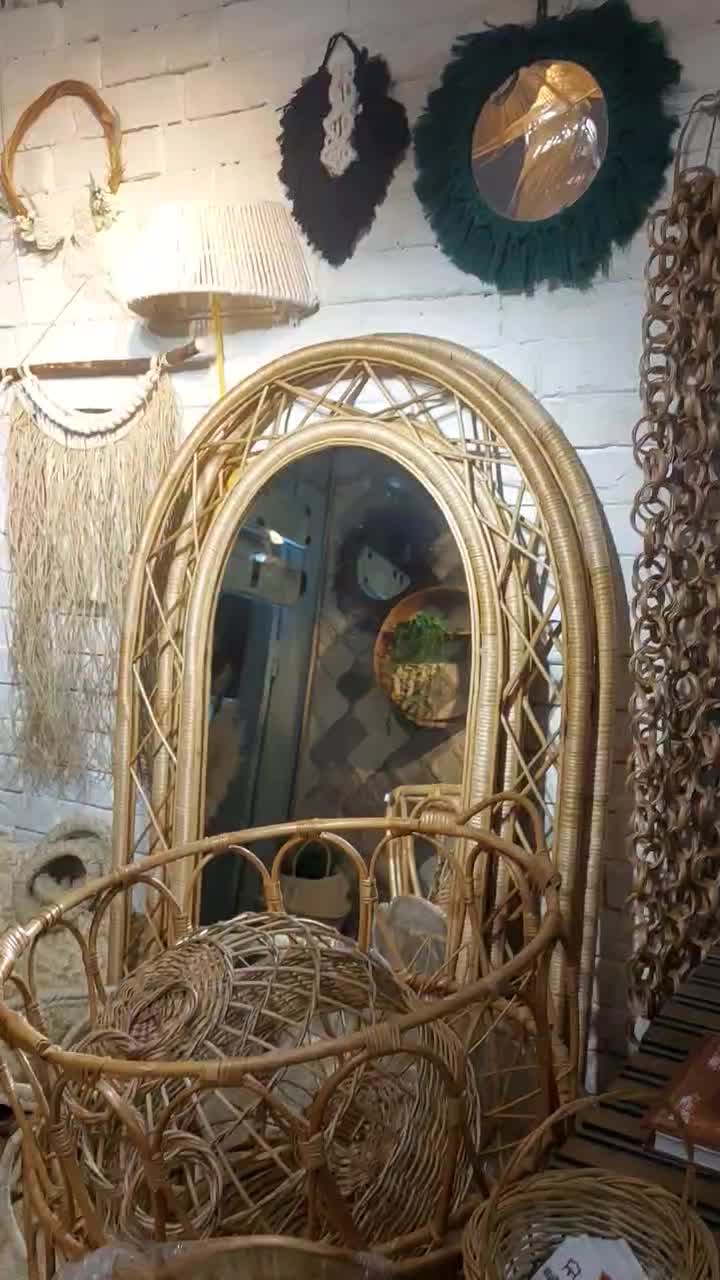 حصیربافی سنتی و شیک کلبه حصیری باجک دو|صنایع دستی و سایر لوازم تزئینی|قم, باجک دو|دیوار