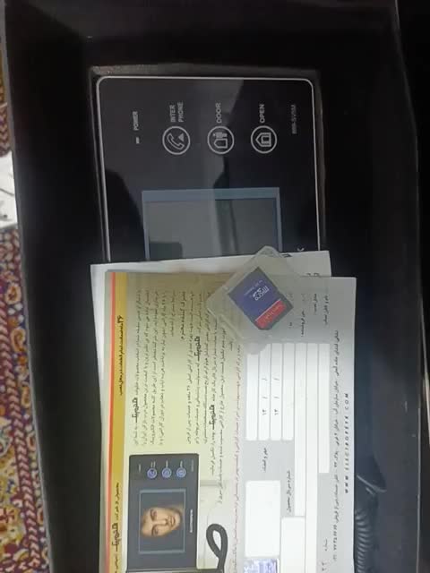 آیفون تصویری و لمسی الکتروپیک|مصالح و تجهیزات ساختمان|مشهد, پنجتن|دیوار