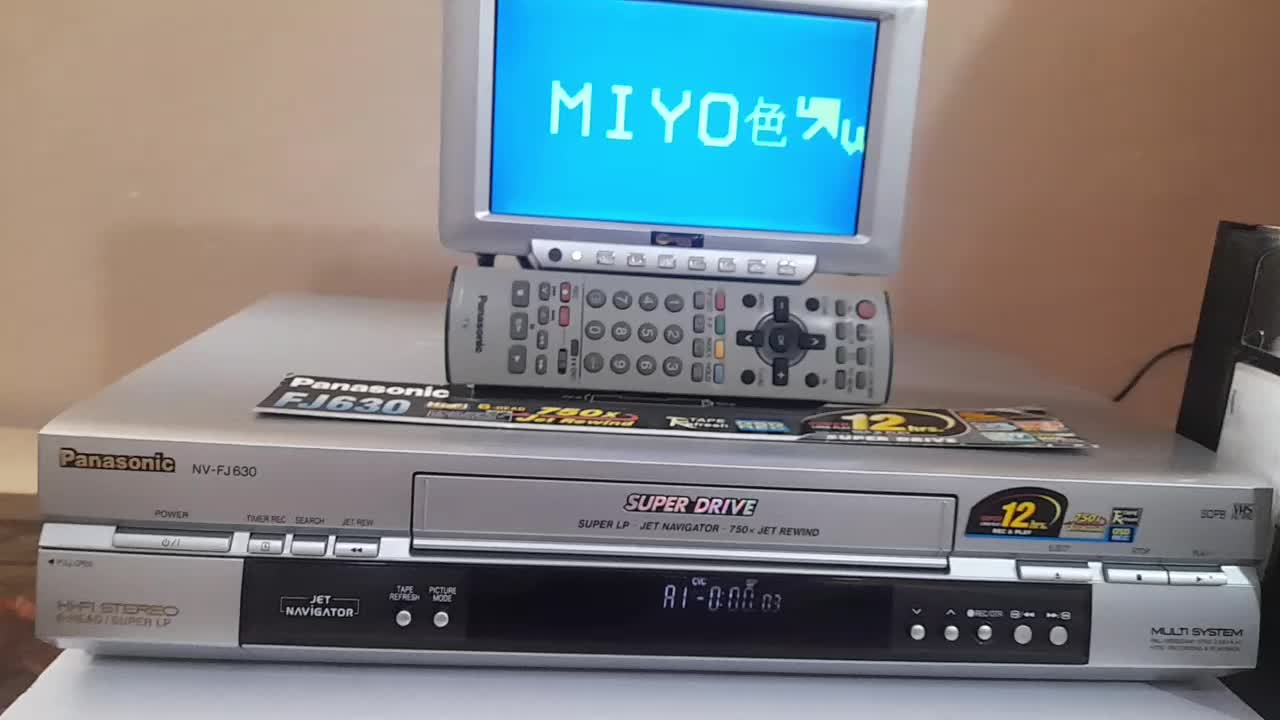 Panasonic 6 هد مدل NV - FJ630|پخش‌کننده DVD و ویدیو|قزوین, |دیوار