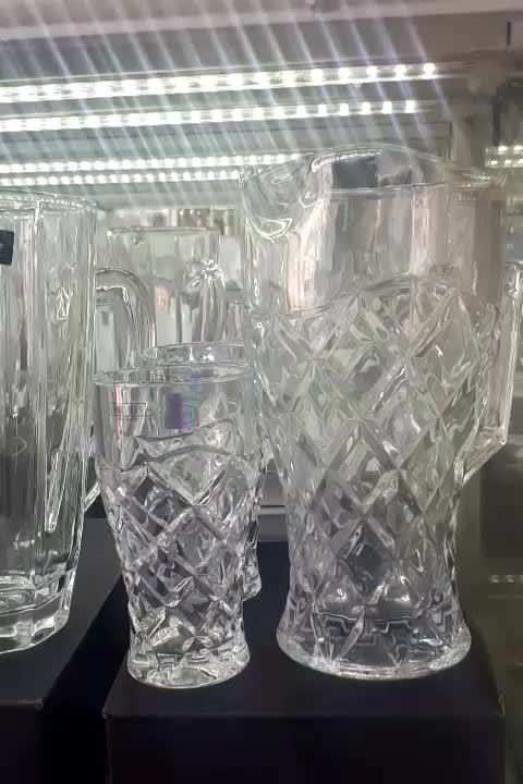 پارچ و لیوان کریستال|ظروف سرو و پذیرایی|شیراز, شاهچراغ|دیوار