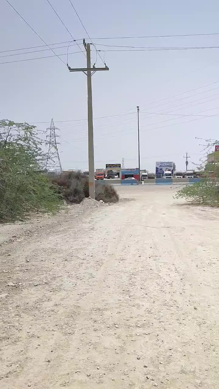 فروش زمین یک هکتار جنب پست برق آخر چهچکور|فروش زمین و ملک کلنگی|بندرعباس, |دیوار