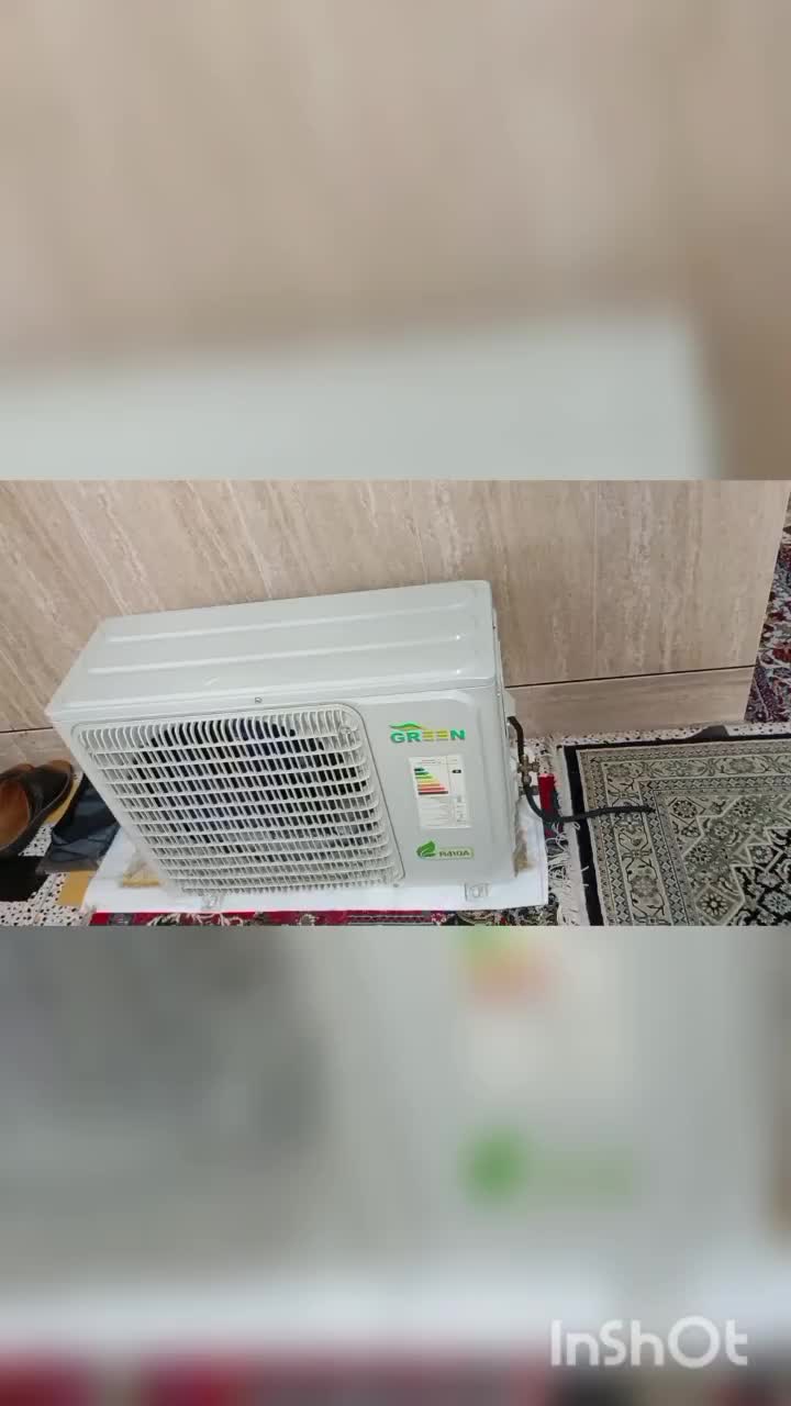 کولر گازی اسپلیت ۹۰۰۰ سرمایش و گرمایش|کولر گازی و فنکوئل|کاشان, لتحر|دیوار