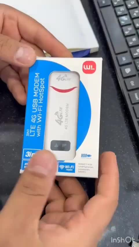 مودم جیبی 4gقابل حمل قابل اتصال به usb و پاوربانک|مودم و تجهیزات شبکه|شیراز, زرهی|دیوار