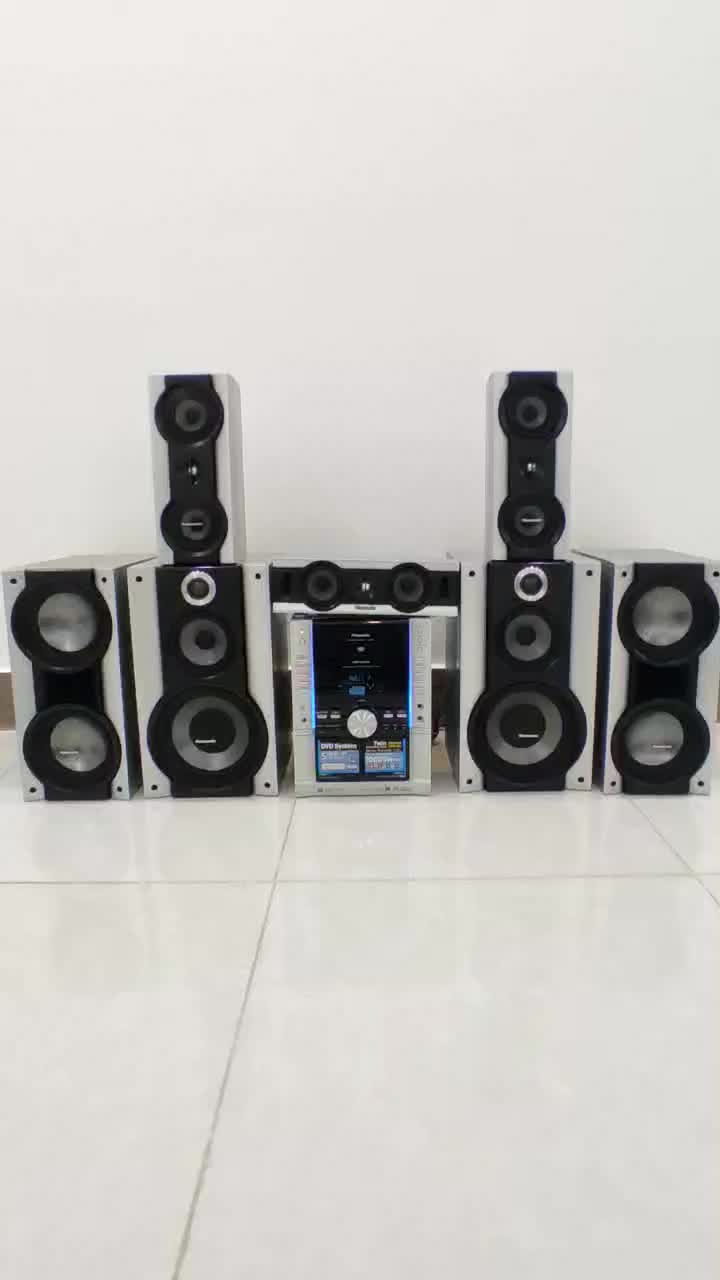 پاناسونیک 10000W بلوتوث فلاش DVD AUX درحد|سیستم صوتی خانگی|سنندج, |دیوار