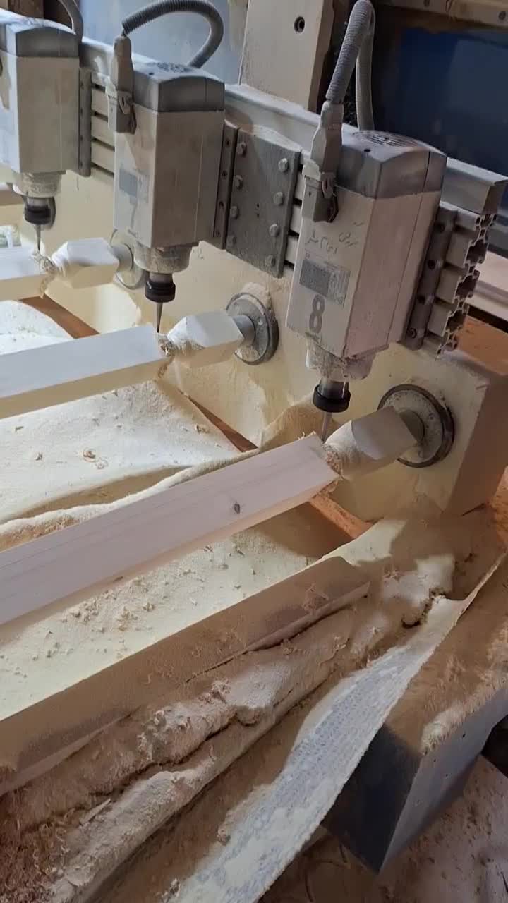 نرده چوبی خدمات خراطی و سی انسی فروش عمده و خرده|خدمات پیشه و مهارت|خاوران, |دیوار