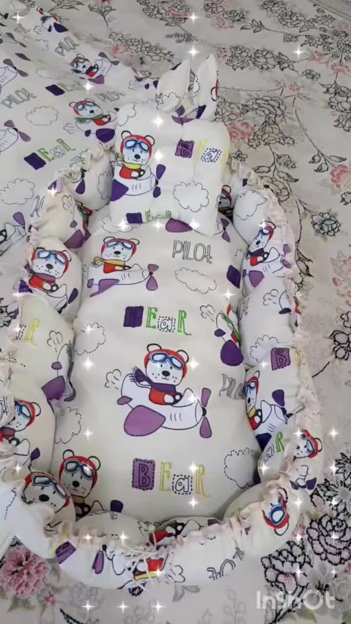 سرویس خواب نوزاد|رختخواب، بالش، پتو|کاشان, شهرک خاتم الانبیا (مسکن ملی کاشان)|دیوار