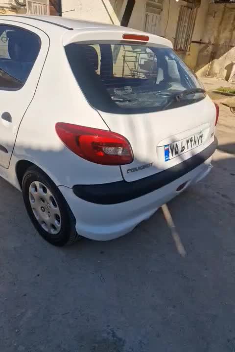 پژو ۲۰۶تیپ دو مدل ۹۵ مخصوص مصرف کننده|خودرو سواری و وانت|فیروزآباد (فارس), |دیوار