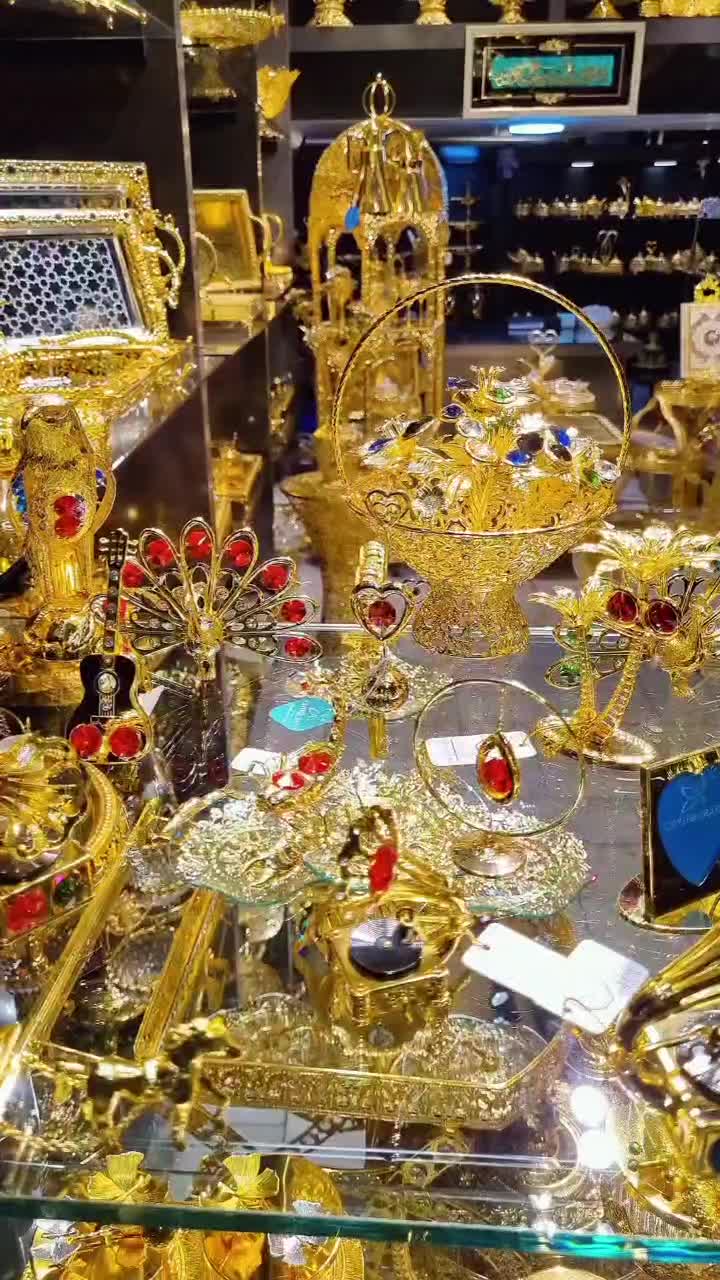 آبطلا دُبی نگین رنگی سوارسکی فانوس اکسسوری|صنایع دستی و سایر لوازم تزئینی|مشهد, امام رضا (ع)|دیوار