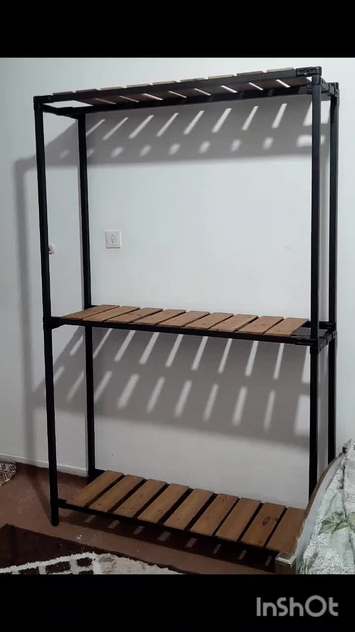 رگال ۲طبقه جنس فول درجه یک عمری|کتابخانه، شلف، قفسههای دیواری|بیجار, |دیوار