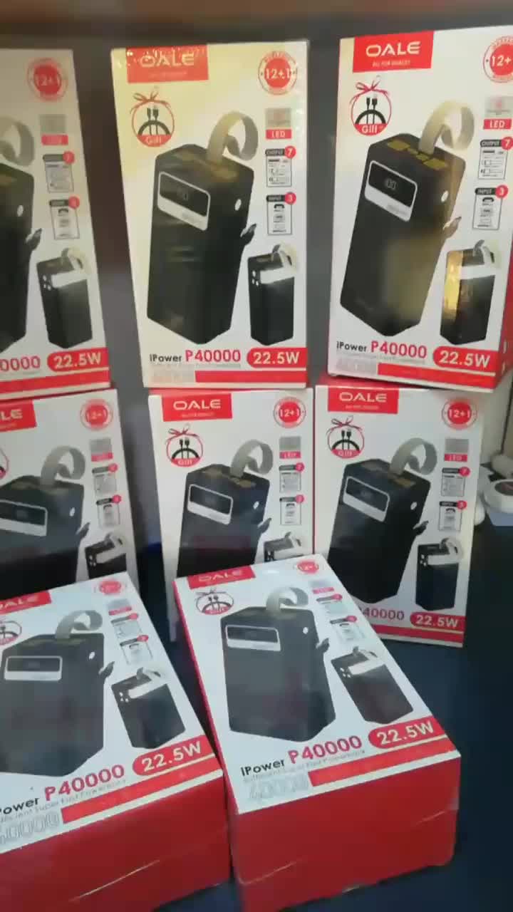 پاوربانک 40000 اورجینال OALE فست شارژ با چراغ قوه|لوازم جانبی موبایل و تبلت|تهران, اسکندری|دیوار