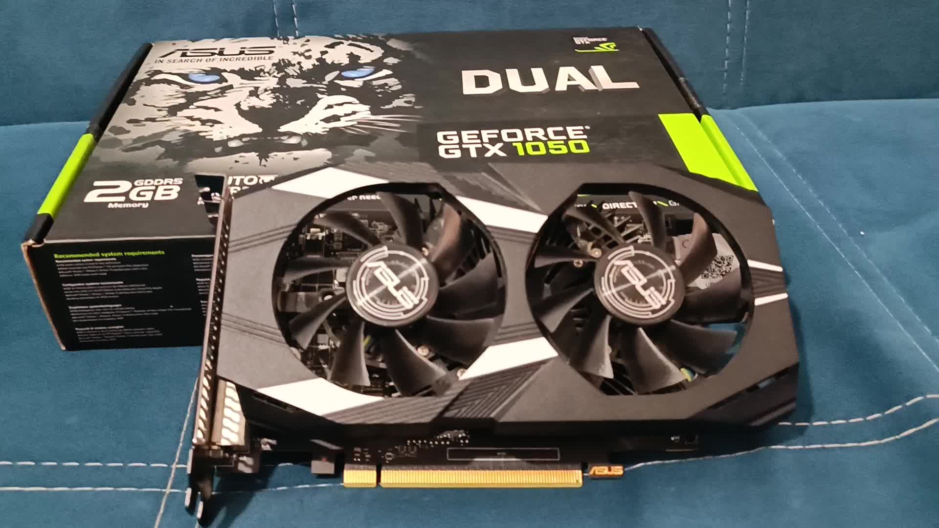 geforce gtx 1050 v2 2gb|قطعات و لوازم جانبی رایانه|آستانه اشرفیه, |دیوار