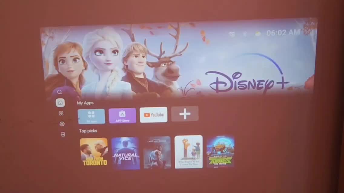 ویدیو پروژکتور مدل  Wanbo T2 max new|تلویزیون و پروژکتور|قائم‌شهر, |دیوار