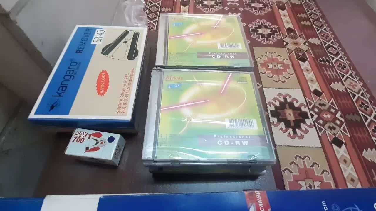 سی دی خام،سوزن کش،کاربن آبی و مشکی|لوازم التحریر|تهران, امام زاده حسن|دیوار
