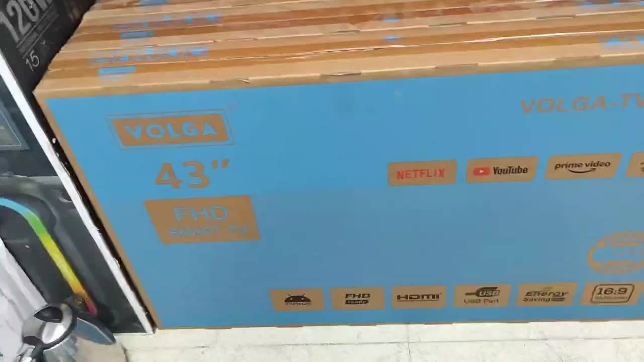 تلوزیون 43 اینچ ال ای دی 43 اینچ ولگا volga|تلویزیون و پروژکتور|بندرعباس, |دیوار