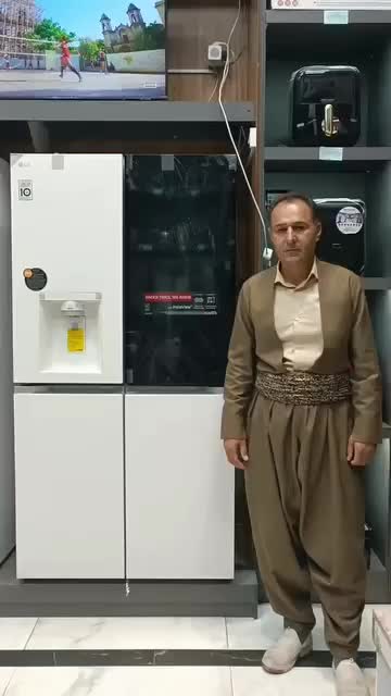 یخچال ساید ال جی x348.x33|یخچال و فریزر|بانه, |دیوار