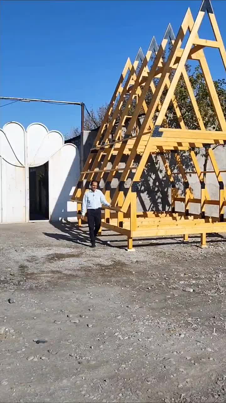 ساخت خانه های چوبی با اتصالات L. SH|مصالح و تجهیزات ساختمان|مشهد, سازمان آب|دیوار