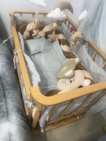 تخت گهواره ای کودک‌|تخت و صندلی بچه|پاکدشت, پاکدشت (مامازند)|دیوار