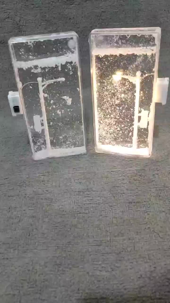 چراغ خواب برفی، دکوری پاییزی و زمستونی|چراغ خواب و آباژور|تهران, ونک|دیوار