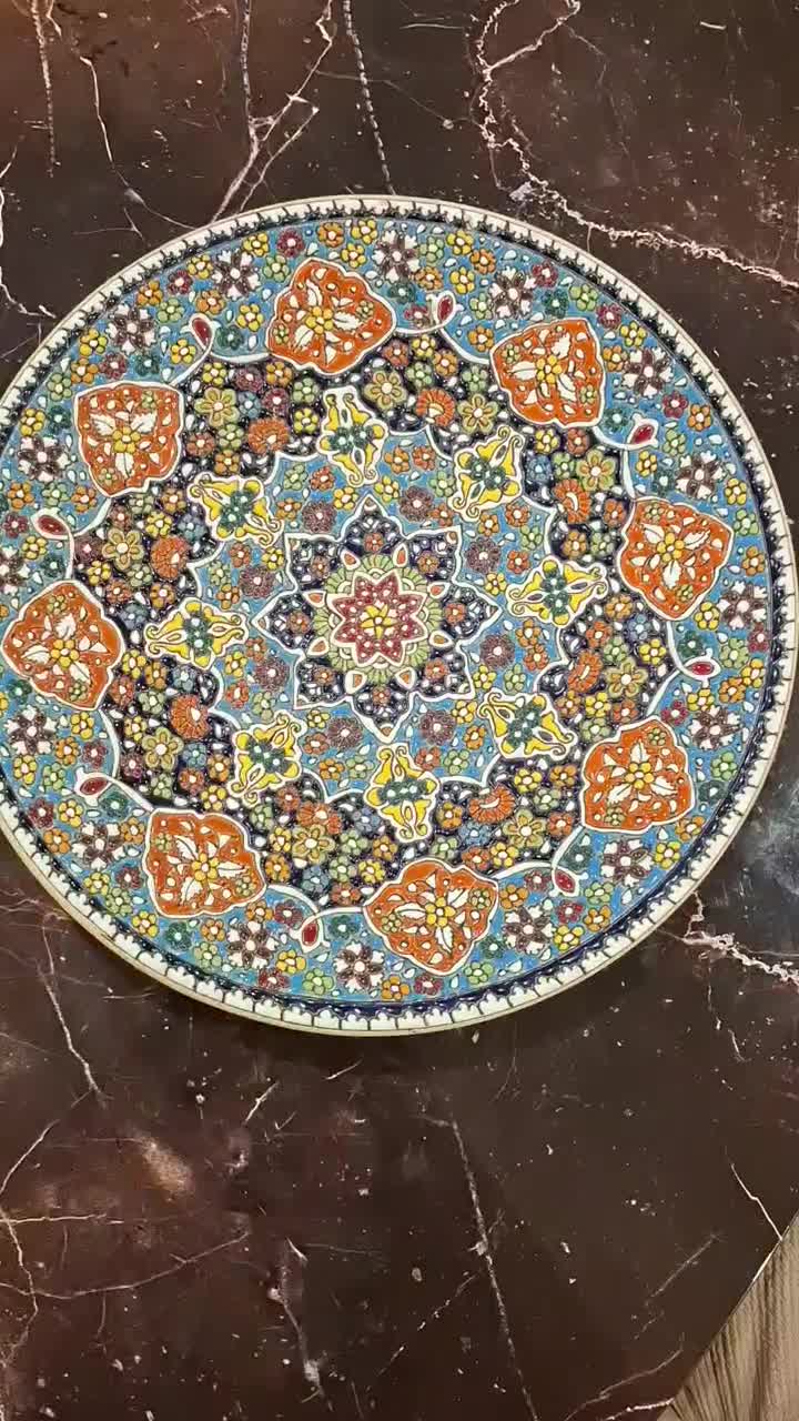 ظروف میناکاری|کلکسیون اشیاء عتیقه|تهران, سازمان برنامه شمالی|دیوار