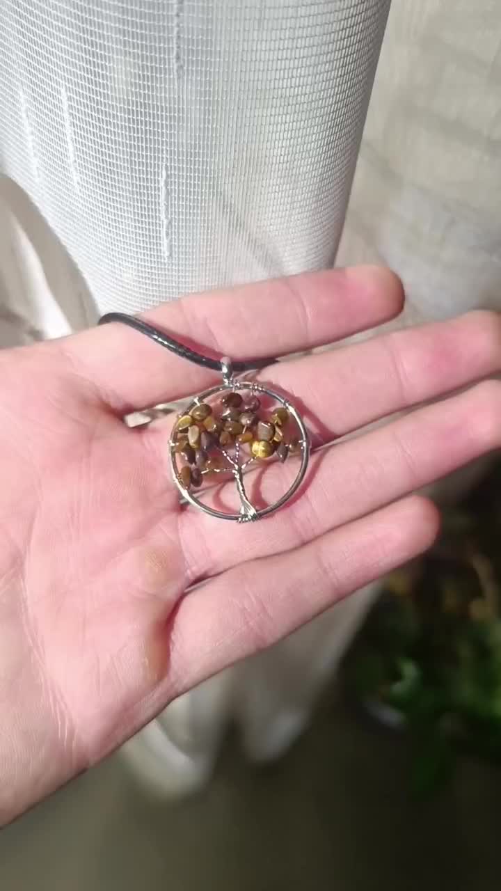 گردنبند سنگ چشم ببر|زیورآلات و اکسسوری|اسفراین, |دیوار