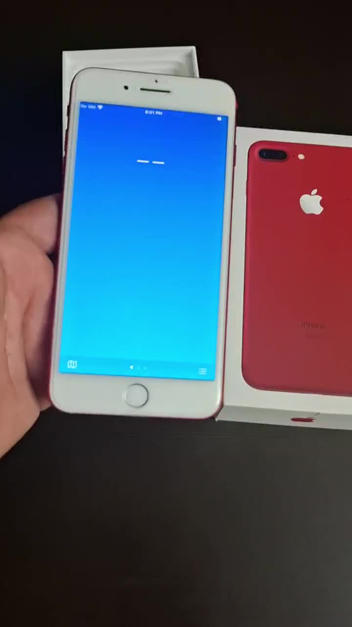 گوشی آیفون سون پلاس قرمز|موبایل|رشت, نیکمرام|دیوار